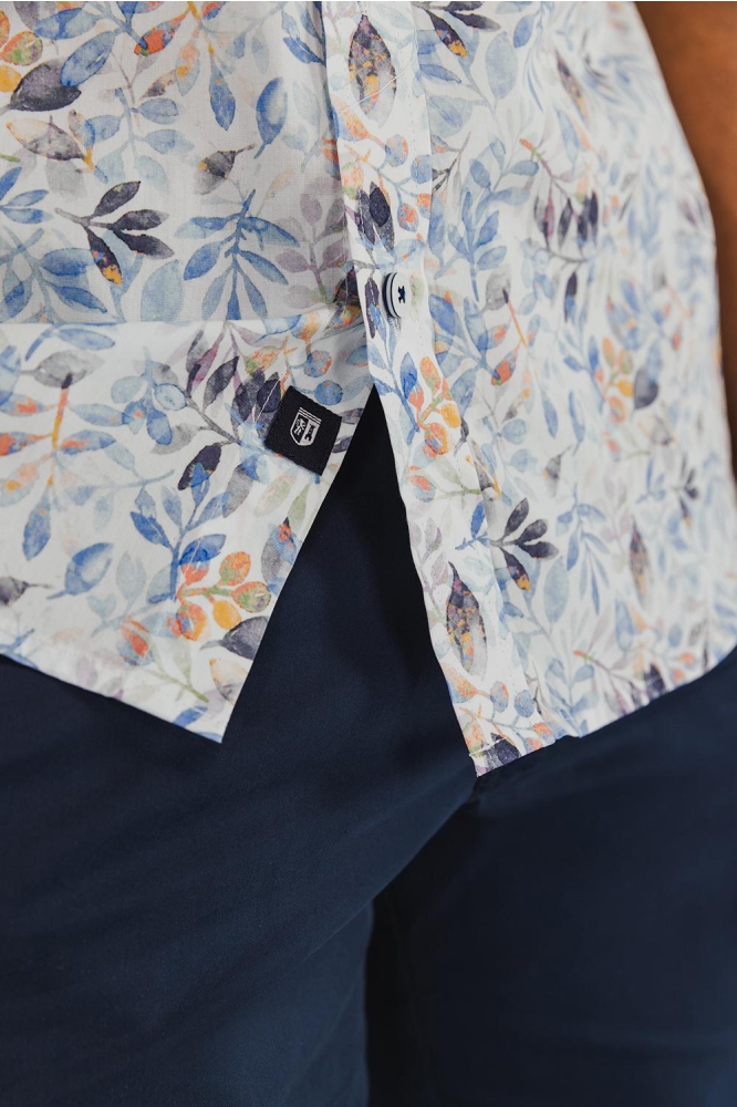 POPLIN OVERHEMD MET ALLOVER PRINT 264 15910 5611